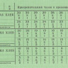 Временная карточка на хлеб 1963-1974 годов. Норма 2