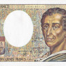 200 франков 1991 года. Франция. р155d(91)