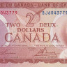 2 доллара 1974 года. Канада. р86а