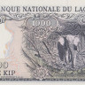 1000 кип 1974 года. Лаос. р18