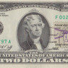 2 доллара 1976 года. США. р461