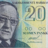 20 марок 1993 года. Финляндия. р122(4)