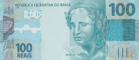 100 реалов 2010 года. Бразилия. р257f