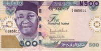 500 наира 2009 года. Нигерия. р30g(2)