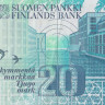 20 марок 1993 года. Финляндия. р123(6)