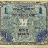 1 марка 1944 года. Германия. Советская зона оккупации. р192d