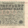 100 миллионов марок 1923 года. Германия. p107d(1)