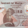 1 лира 1967(1979) года. Мальта. р34b