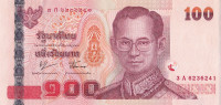 100 бат 2005 года. Тайланд. р114(1)