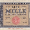 1000 лир 20.03.1947 года. Италия. р83