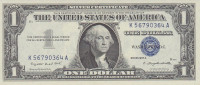 1 доллар 1957 года. США. р419а