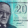 20 марок 1993 года. Финляндия. р123(3)