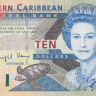 10 долларов 2003 года. Карибские острова. р43g