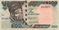 200 наира 2010 года. Нигерия. р29i(2)