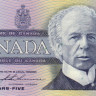 5 долларов 1986 года. Канада. р95d