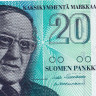 20 марок 1993 года. Финляндия. р123(7)