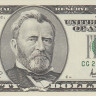 50 долларов 2001 года. США. р513(G7)