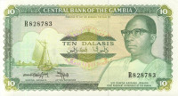 10 даласи 1990 года. Гамбия. р10b