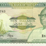 10 даласи 1990 года. Гамбия. р10b
