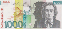 1000 толаров 2003 года. Словения. р32а