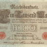 1000 марок 21.04.1910 года. Германия. р44b