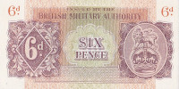 6 пенсов 1943 года. Великобритания. рМ1