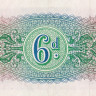 6 пенсов 1943 года. Великобритания. рМ1