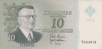 10 марок 1963 года. Финляндия. р104а(84)