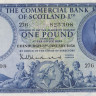 1 фунт 1956 года. Шотландия. рS336