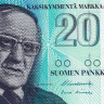 20 марок 1993 года. Финляндия. р123(11)
