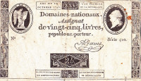 25 ливров 16.12.1791 года. Франция. рА52