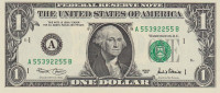 1 доллар 2001 года. США. р509(А)