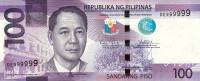 100 песо 2015 года. Филиппины. р new