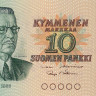 10 марок 1980 года. Финляндия. р112а(15)
