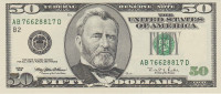 50 долларов 1996 года. США. р502(B2)