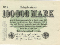 100 000 марок 25.07.1923 года. Германия. р91b