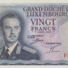 20 франков 1966 года. Люксембург. р54а(2)