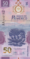 50 песо 2021 года. Мексика. р new(3)