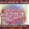 20 долларов 2016 года. Либерия. р33а