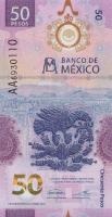 50 песо 2021 года. Мексика. р new(4)