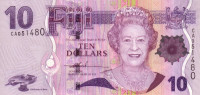 10 долларов 2007 года. Фиджи. р111а