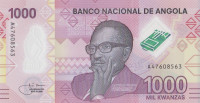 Банкнота 1000 кванз 2020 года. Ангола. р new