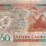 50 долларов 2008 года. Карибские острова. р50