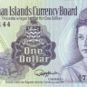 1 доллар 1975 года. Каймановы острова. р5b