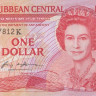 1 доллар 1985-1988 годов. Карибские острова. р17к