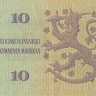 10 марок 1980 года. Финляндия. р111а(27) 10 марок 1980 года. Финляндия. р111а(27)
