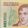 10 песо 2003 года. Аргентина. р354b