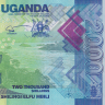 2000 шиллингов 2021 года. Уганда. р50(21)