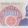 1000 лир 1962 года. Италия. р96а
