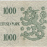 1000 марок 1955 года. Финляндия. р93а(8)